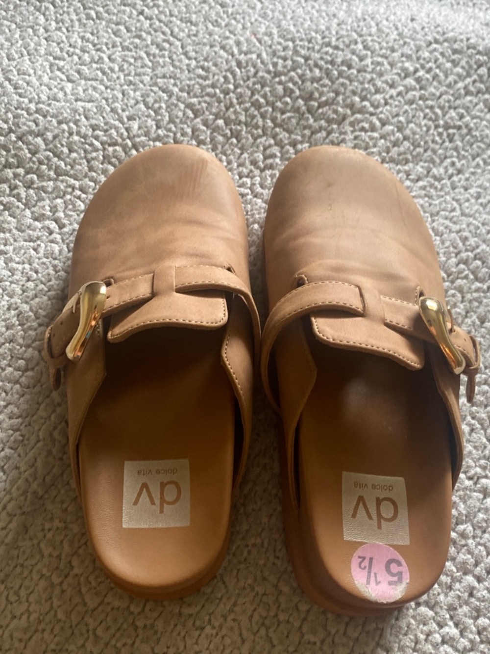 Light brown/ Tan clogs